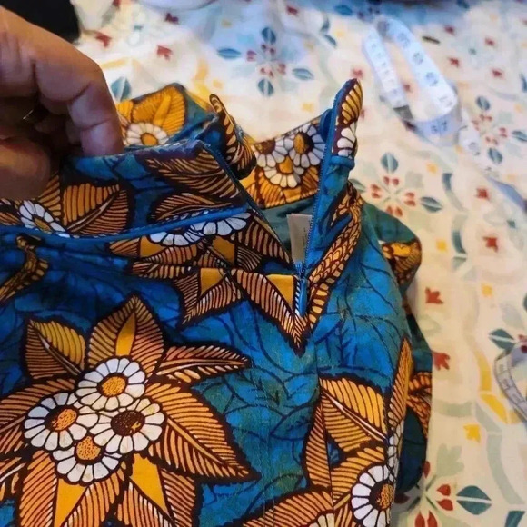 Anthropologie Elevenses Birds of Paradise Floral Print Shorts Size 2 - Picture 14 of 14